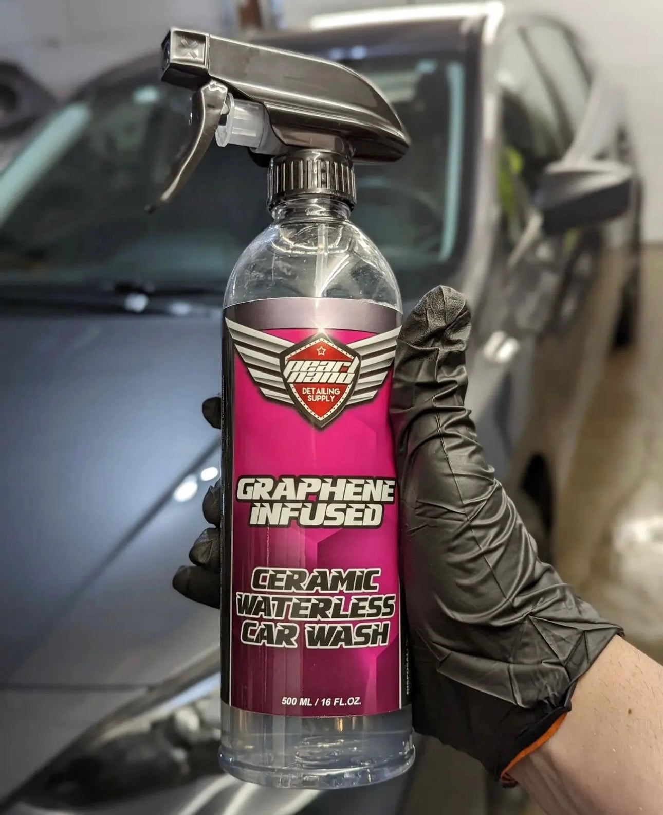 Pearl Nano Graphene Ceramic Spray Highly-Concentrated for Vehicle Protection - Car Cleaning-UK