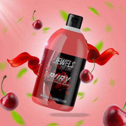 Jewels Ruby Red - 1900:1 Hydrophobic Shampoo - Car Cleaning-UK