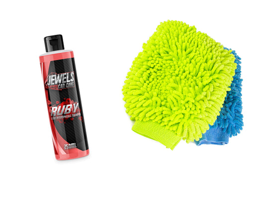 Ruby Shampoo & Wash Mitt Bundle