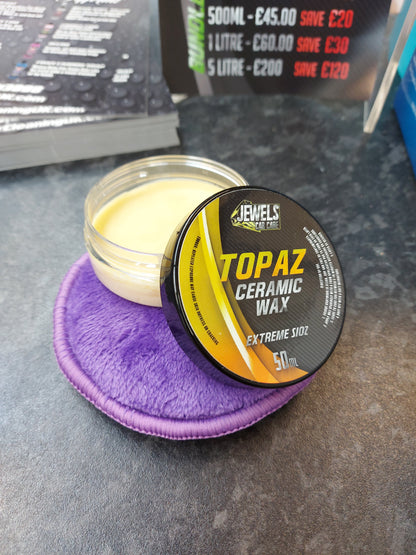 Jewels - Topaz Ceramic Wax Extreme SIO2 *LIMITED STOCK* - Car Cleaning-UK