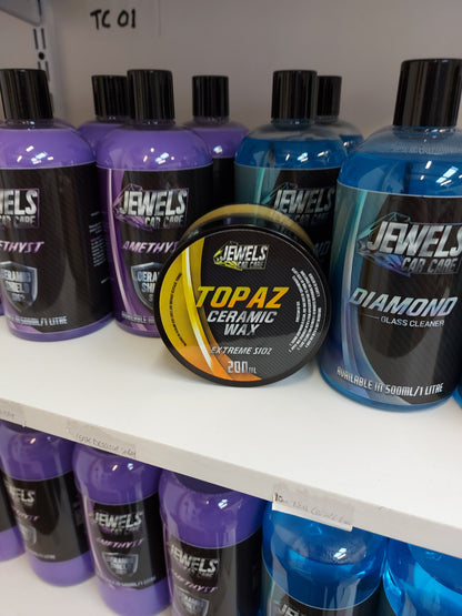 Jewels - Topaz Ceramic Wax Extreme SIO2 *LIMITED STOCK* - Car Cleaning-UK