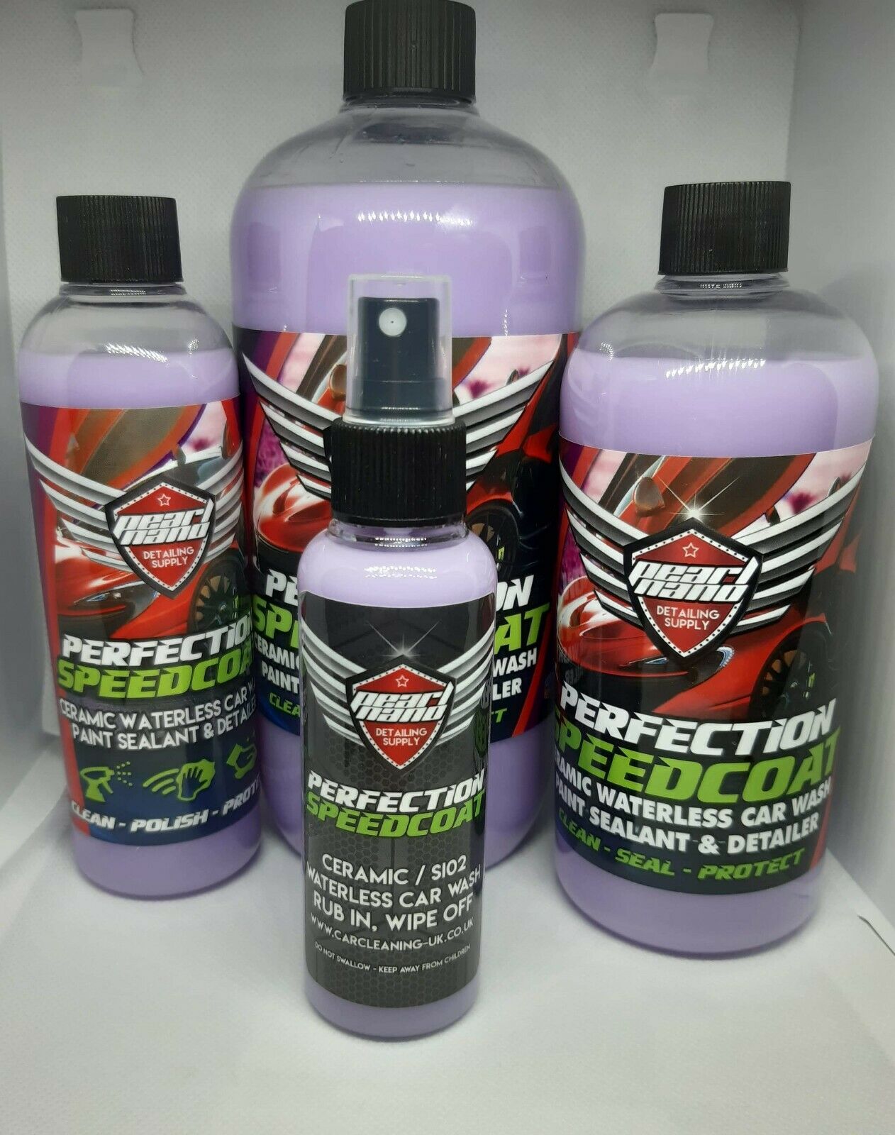 Pearl Nano SpeedCoat Perfection (No Added Purple Dye) - Car Cleaning-UK