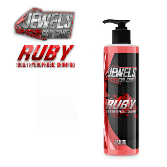 Jewels Ruby Red - 1900:1 Hydrophobic Shampoo - Car Cleaning-UK