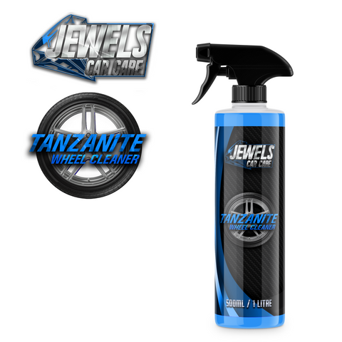 Jewels - Tanzanite Wheel Cleaner (diluteable 1:3) Strong Wheel cleaner, safe on diamond cut - Car Cleaning-UK
