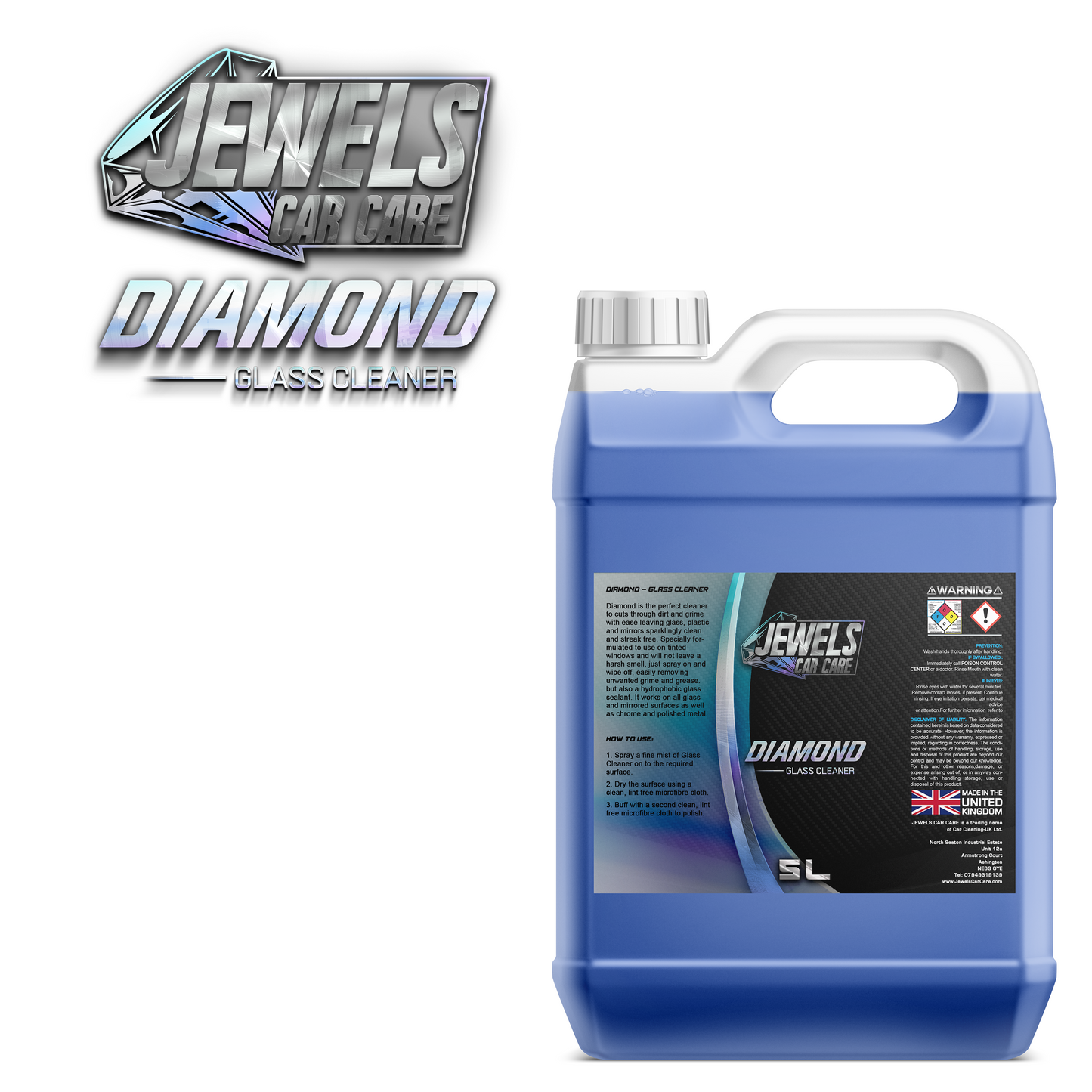 Jewels Diamond - Glass Cleaner *COMING SOON* - Car Cleaning-UK