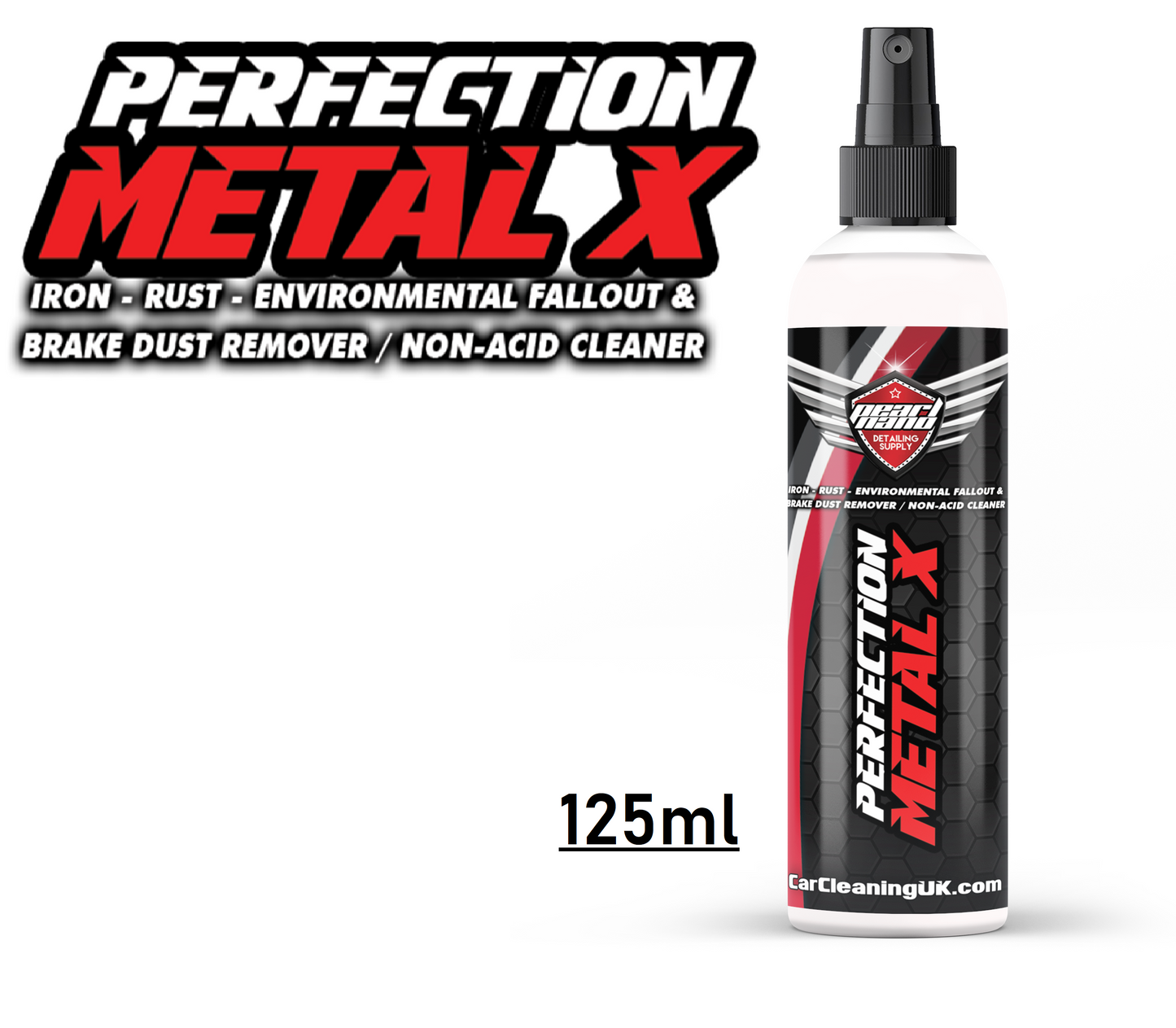 Pearl Nano PERFECTION METAL X - IRON & BRAKE DUST REMOVER *COMING SOON* - Car Cleaning-UK