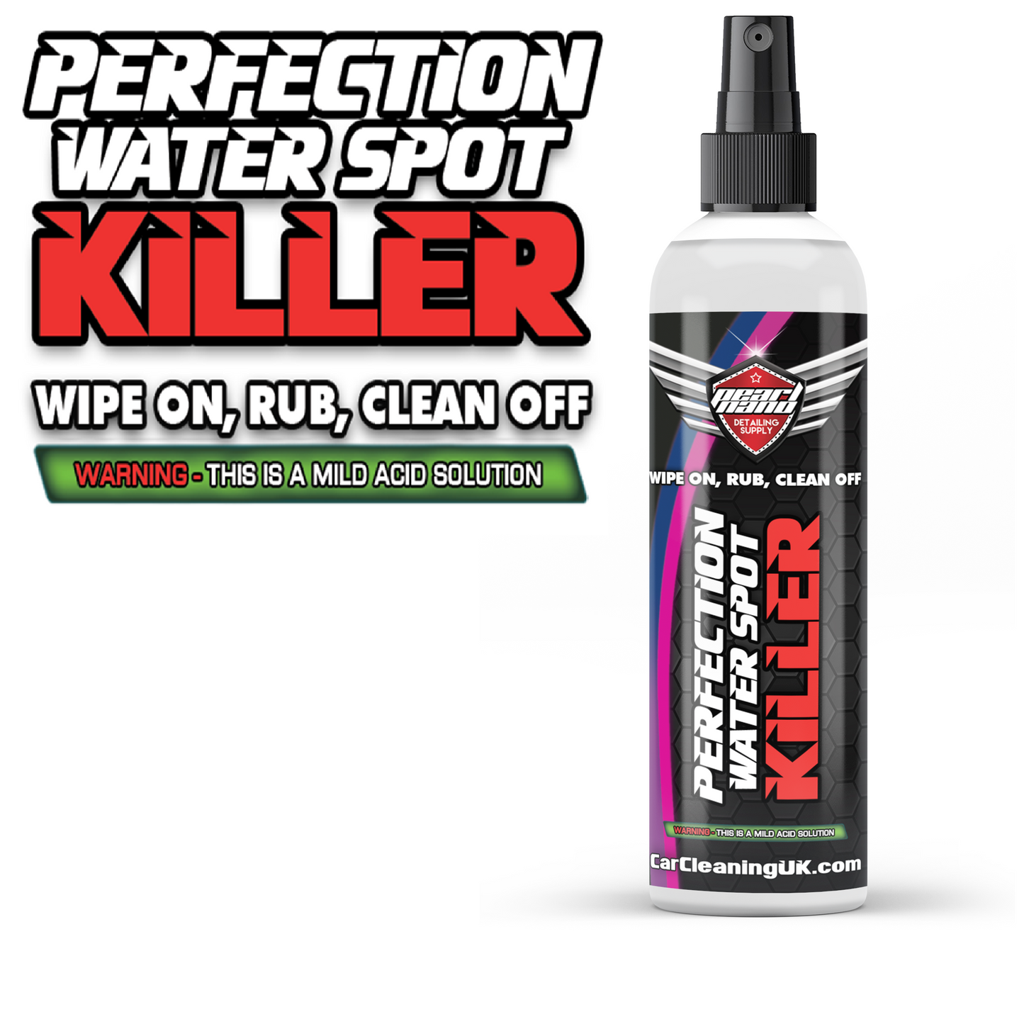 Pearl Nano Water Spot Killer/ Alloy Cleaner *COMING SOON* - Car Cleaning-UK