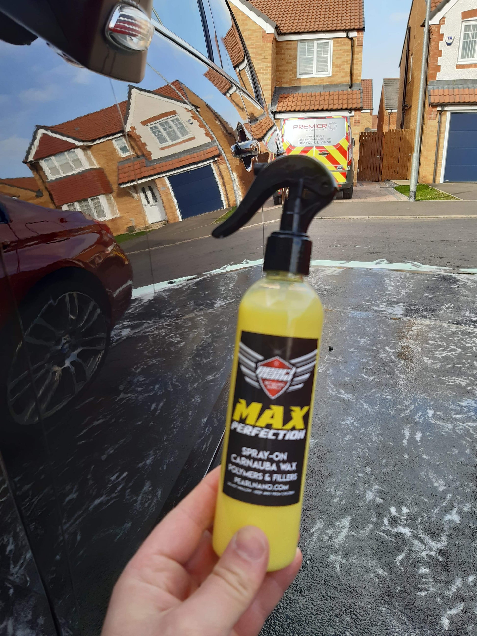 PEARL NANO Spray wax. Carnauba Wax - Car Cleaning-UK