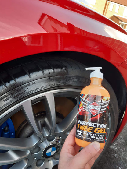 Pearl Nano Perfection Tyre Gel is a TYRE SHINE & EXTERIOR TRIM Rejuvenator *COMING SOON* - Car Cleaning-UK