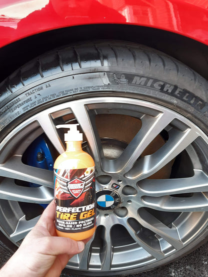 Pearl Nano Perfection Tyre Gel is a TYRE SHINE & EXTERIOR TRIM Rejuvenator *COMING SOON* - Car Cleaning-UK