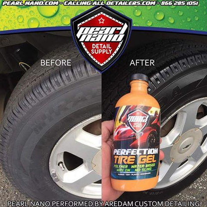 Pearl Nano Perfection Tyre Gel is a TYRE SHINE & EXTERIOR TRIM Rejuvenator *COMING SOON* - Car Cleaning-UK